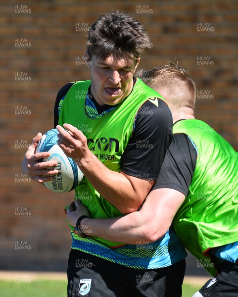 150322 - Cardiff Rugby Training, South African College High School, Cape Town - Teddy Williams