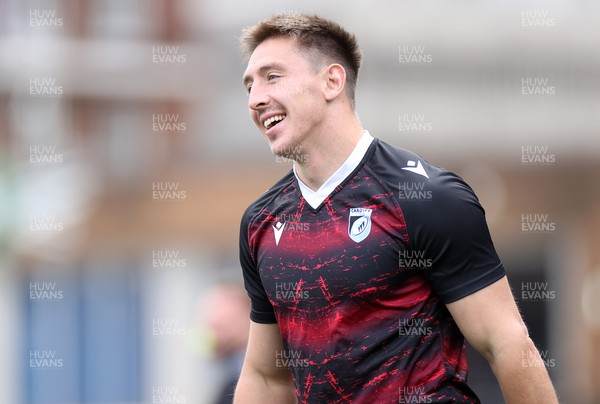 150922 - Cardiff Rugby Training - Josh Adams during training ahead of their opening home match against Munster