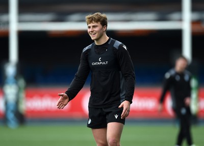 230424 - Cardiff Rugby Training - Jacob Beetham of Cardiff