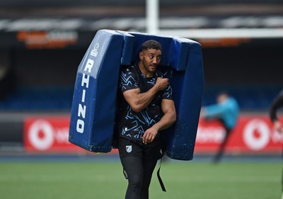 230424 - Cardiff Rugby Training - Gabrial Hammer-Webb of Cardiff