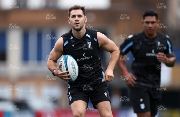 230822 - International players return to training at Cardiff Rugby - Tomos Williams during training