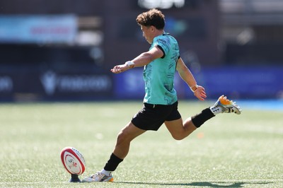 230826 - Cardiff Rugby U18 v Ospreys U18, WRU Regional Age Grade Championship - Harrison Hook of Ospreys
