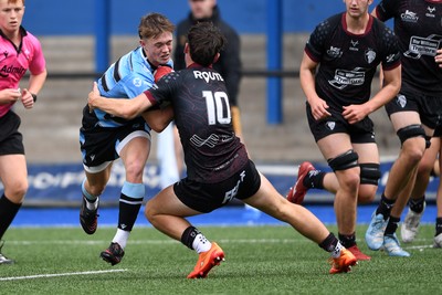 310825 - Cardiff Rugby U18s v RGC U18s - 