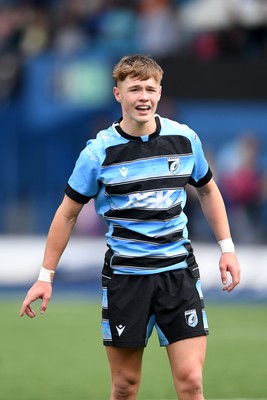 310825 - Cardiff Rugby U18s v RGC U18s - George Thomas of Cardiff
