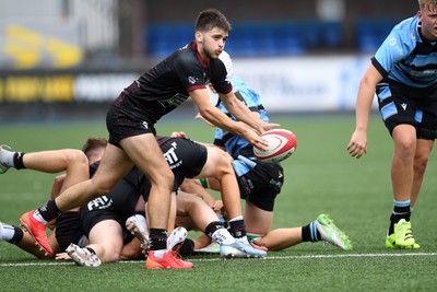 310825 - Cardiff Rugby U18s v RGC U18s - 