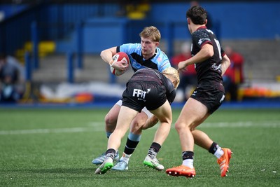 310825 - Cardiff Rugby U18s v RGC U18s - 