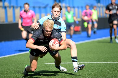 310825 - Cardiff Rugby U18s v RGC U18s - 