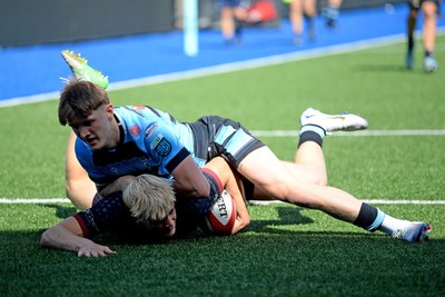 310825 - Cardiff Rugby U18s v RGC U18s - 