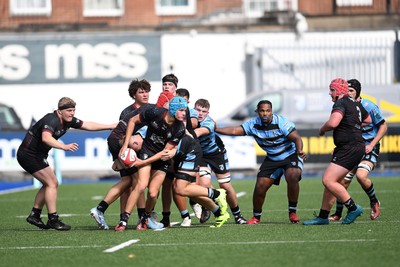 310825 - Cardiff Rugby U18s v RGC U18s - 