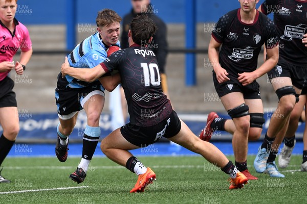 310825 - Cardiff Rugby U18s v RGC U18s - 