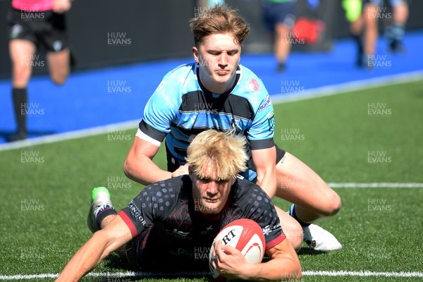 310825 - Cardiff Rugby U18s v RGC U18s - 