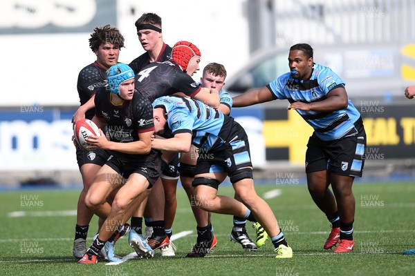 310825 - Cardiff Rugby U18s v RGC U18s - 