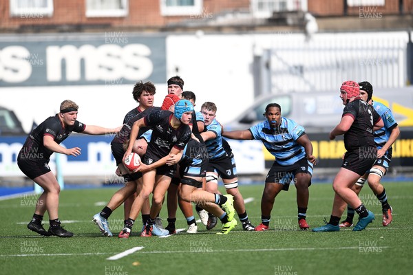 310825 - Cardiff Rugby U18s v RGC U18s - 