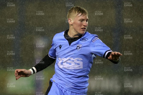 191222 - Cardiff Rugby U18s v Scarlets U18s - Regional Age Grade - Lloyd Lucas of Cardiff 