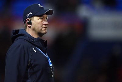 240126 - Cardiff Rugby v Benetton Rugby - United Rugby Championship - Cardiff interim head coach, Corniel Van Zyl