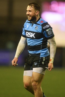 240126 - Cardiff Rugby v Benetton Rugby - United Rugby Championship - Ioan Lloyd of Cardiff Rugby