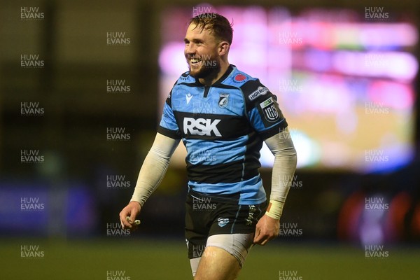 240126 - Cardiff Rugby v Benetton Rugby - United Rugby Championship - Ioan Lloyd of Cardiff Rugby