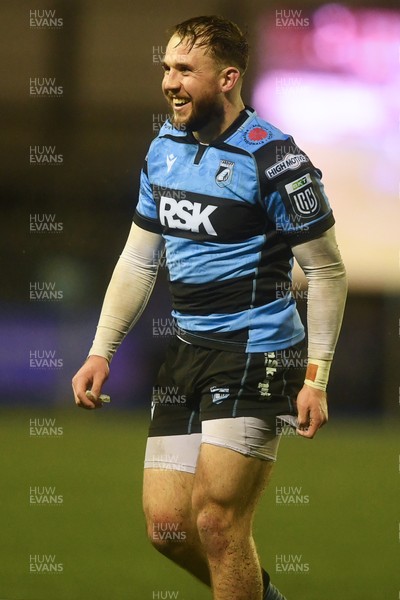 240126 - Cardiff Rugby v Benetton Rugby - United Rugby Championship - Ioan Lloyd of Cardiff Rugby
