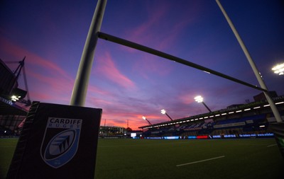 111025 - Cardiff Rugby v Connacht Rugby, United Rugby Championship - A general view of the Cardiff Arms Park ahead of the match