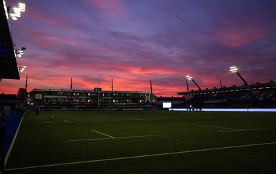 111025 - Cardiff Rugby v Connacht Rugby, United Rugby Championship - A general view of the Cardiff Arms Park ahead of the match