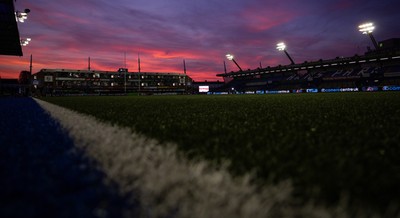 111025 - Cardiff Rugby v Connacht Rugby, United Rugby Championship - A general view of the Cardiff Arms Park ahead of the match