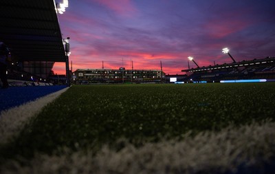 111025 - Cardiff Rugby v Connacht Rugby, United Rugby Championship - A general view of the Cardiff Arms Park ahead of the match
