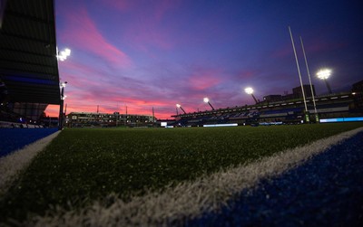 111025 - Cardiff Rugby v Connacht Rugby, United Rugby Championship - A general view of the Cardiff Arms Park ahead of the match