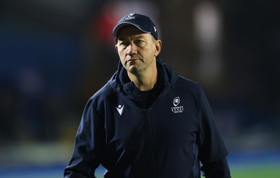111025 - Cardiff Rugby v Connacht Rugby, United Rugby Championship - Cardiff Rugby head coach Corniel van Zyl