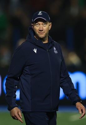 111025 - Cardiff Rugby v Connacht Rugby, United Rugby Championship - Cardiff Rugby head coach Corniel van Zyl