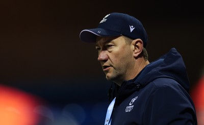 111025 - Cardiff Rugby v Connacht Rugby, United Rugby Championship - Cardiff Rugby head coach Corniel van Zyl