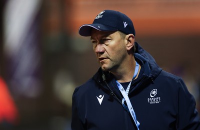 111025 - Cardiff Rugby v Connacht Rugby, United Rugby Championship - Cardiff Rugby head coach Corniel van Zyl