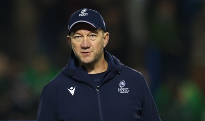 111025 - Cardiff Rugby v Connacht Rugby, United Rugby Championship - Cardiff Rugby head coach Corniel van Zyl