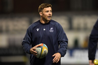 111025 - Cardiff Rugby v Connacht - United Rugby Championship - Leigh Halfpenny of Cardiff