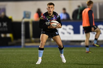 111025 - Cardiff Rugby v Connacht - United Rugby Championship - Cam Winnett of Cardiff Rugby