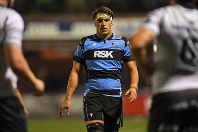 111025 - Cardiff Rugby v Connacht - United Rugby Championship - Teddy Williams of Cardiff Rugby