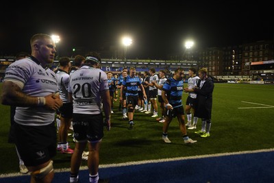 111025 - Cardiff Rugby v Connacht - United Rugby Championship - Cardiff at full time