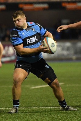111025 - Cardiff Rugby v Connacht - United Rugby Championship - Danny Southworth of Cardiff Rugby