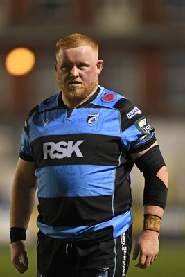 111025 - Cardiff Rugby v Connacht - United Rugby Championship - Kieron Assiratti of Cardiff Rugby