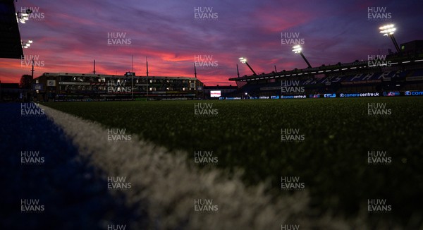 111025 - Cardiff Rugby v Connacht Rugby, United Rugby Championship - A general view of the Cardiff Arms Park ahead of the match