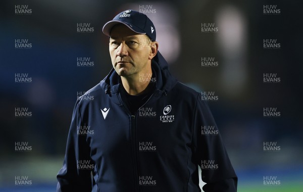 111025 - Cardiff Rugby v Connacht Rugby, United Rugby Championship - Cardiff Rugby head coach Corniel van Zyl