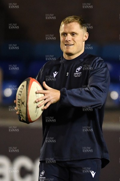111025 - Cardiff Rugby v Connacht - United Rugby Championship - Aled Davies of Cardiff