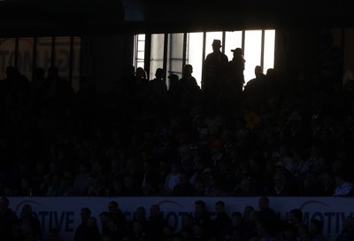 150526 - Cardiff Rugby v DHL Stormers - United Rugby Championship - Fans watch the game