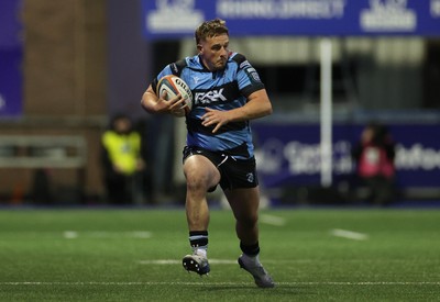 150526 - Cardiff Rugby v DHL Stormers - United Rugby Championship - Dafydd Hughes of Cardiff 