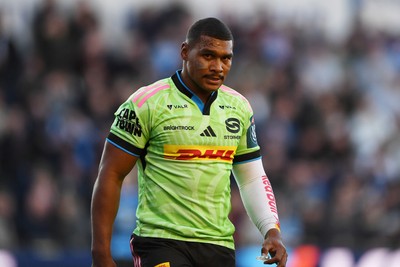 150526 - Cardiff Rugby v DHL Stormers - United Rugby Championship - Damian Willemse of Stormers