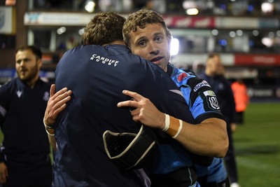 150526 - Cardiff Rugby v DHL Stormers - United Rugby Championship - Leigh Halfpenny of Cardiff Rugby at full time