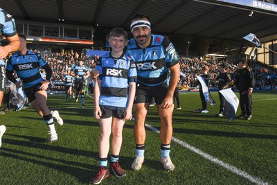 150526 - Cardiff Rugby v DHL Stormers - United Rugby Championship - Mascot