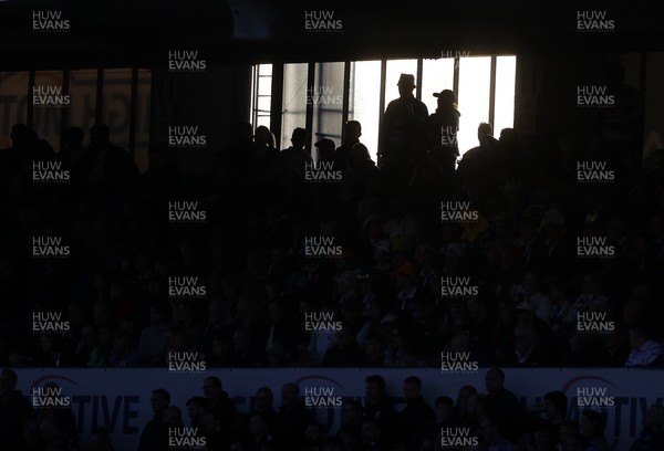 150526 - Cardiff Rugby v DHL Stormers - United Rugby Championship - Fans watch the game