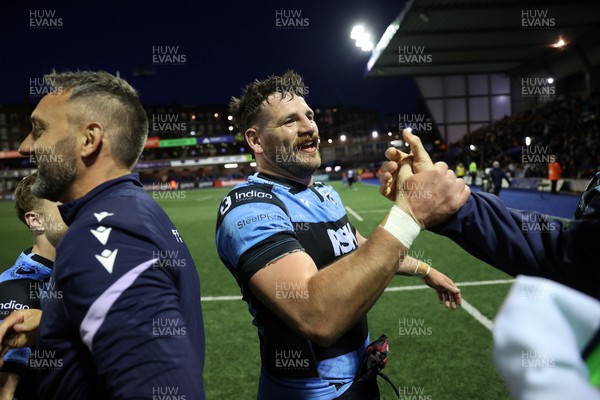 150526 - Cardiff Rugby v DHL Stormers - United Rugby Championship - Alun Lawrence of Cardiff at full time