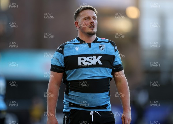 150526 - Cardiff Rugby v DHL Stormers - United Rugby Championship - Dafydd Hughes of Cardiff 