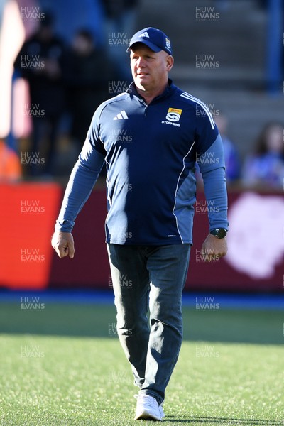 150526 - Cardiff Rugby v DHL Stormers - United Rugby Championship - John Dobson, Stormers Head Coach